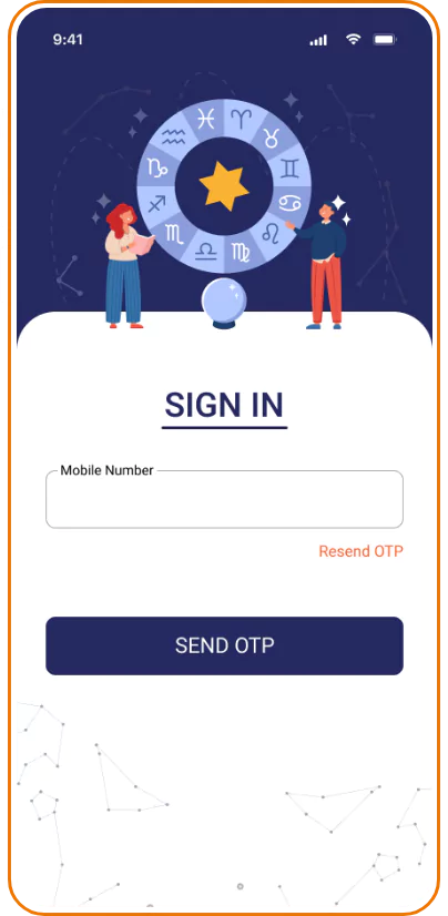 Astrology App Screen