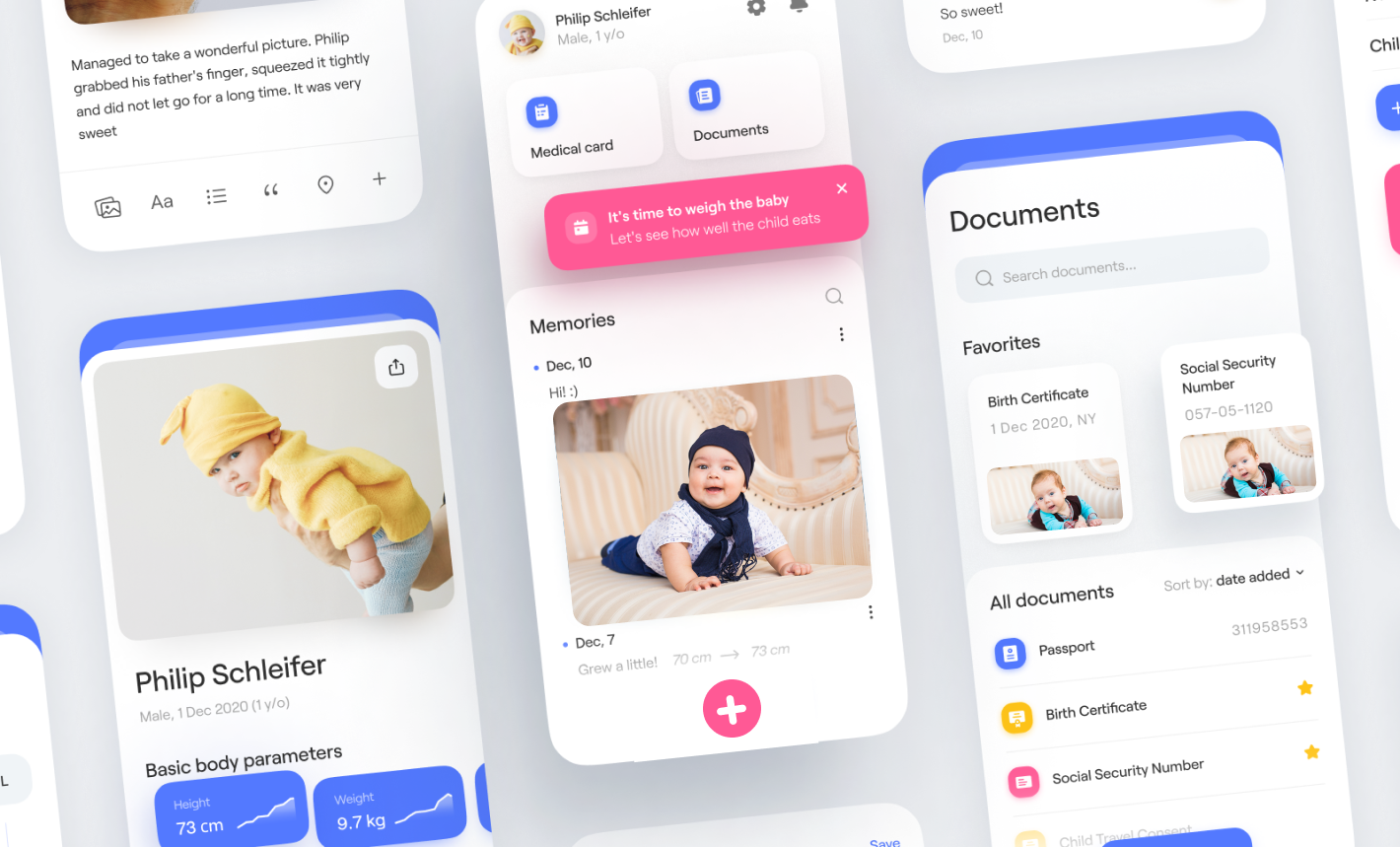 Baby Tracking App Development company