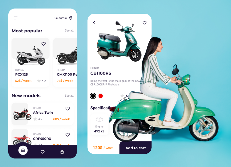 Bike Rental App Development Company