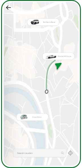 Car Rental App screen