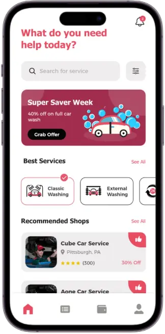 Customer App Features