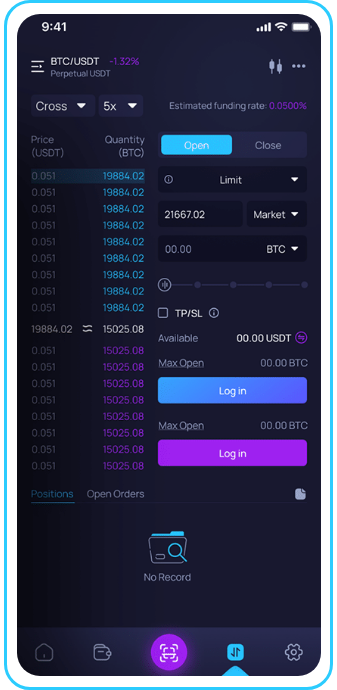 Crypto Payment Gateway  screen