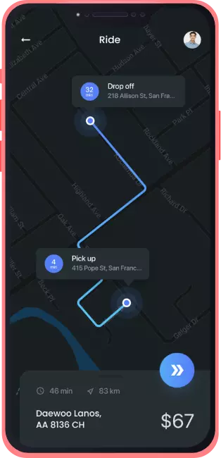 Grocery Delivery App Features for Driver