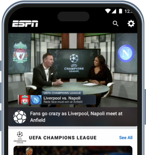 ESPN App Clone