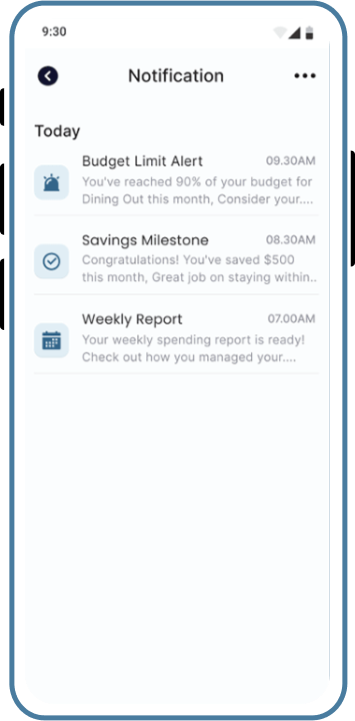 Expense Management App screen