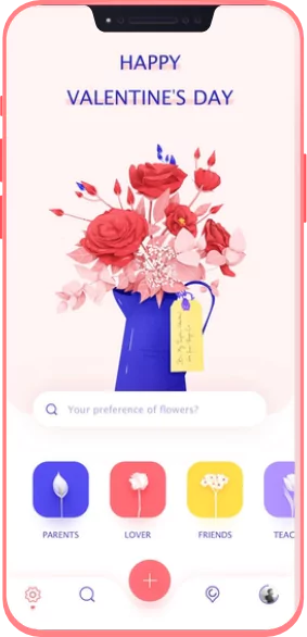 Flower Customer App Features