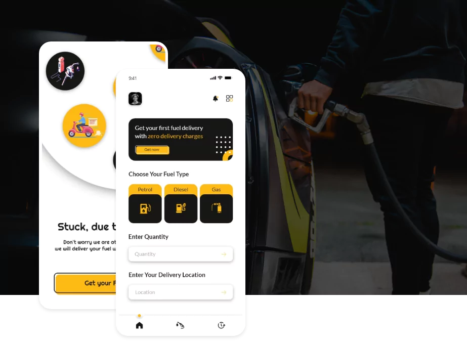 Online Fuel/Gas Delivery App Development Company