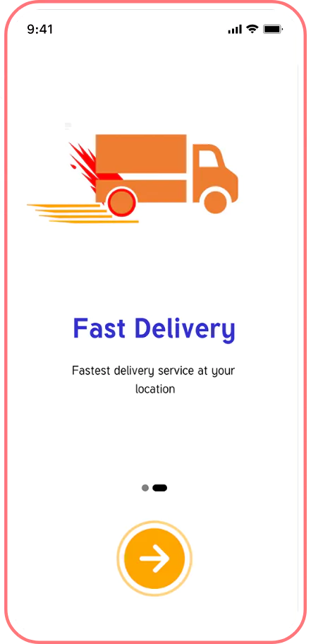 Fuel Delivery App Screen