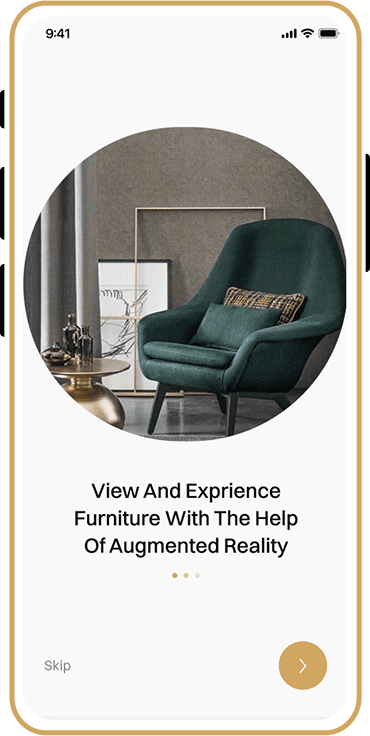 Furniture Store App screen