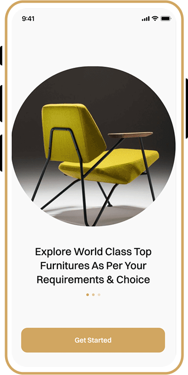 Furniture Store App screen