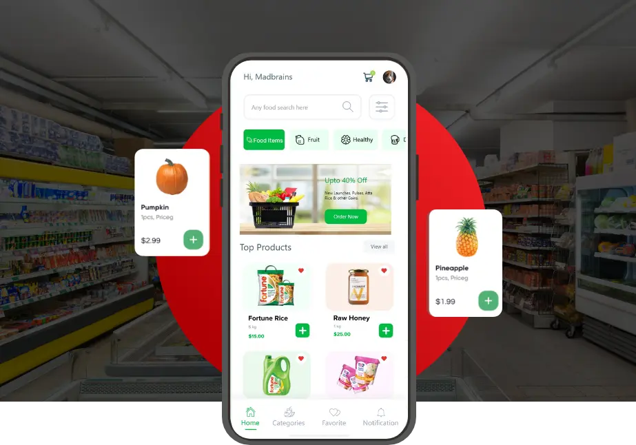 Grocery Delivery App Development Company