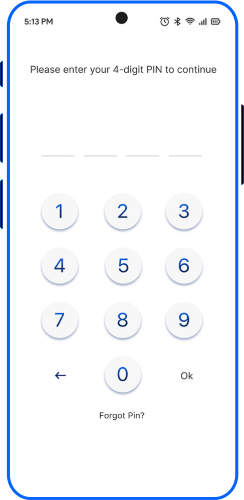 Loan Lending App screen