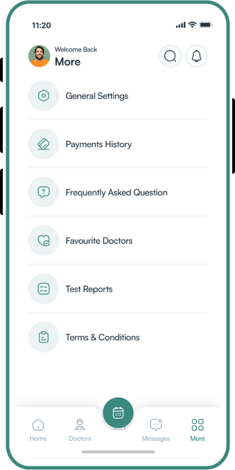 On-Demand Doctor App screen