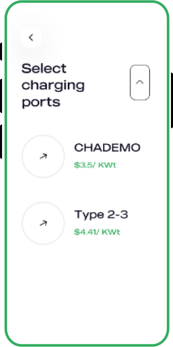 Parking Finder App screen