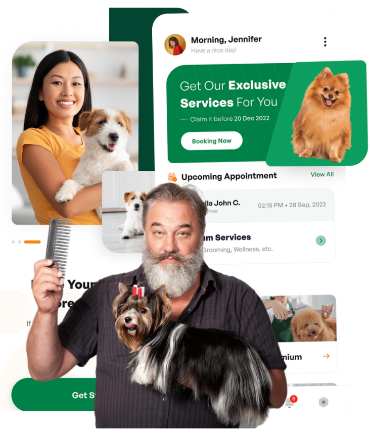 Pet Grooming App Development company