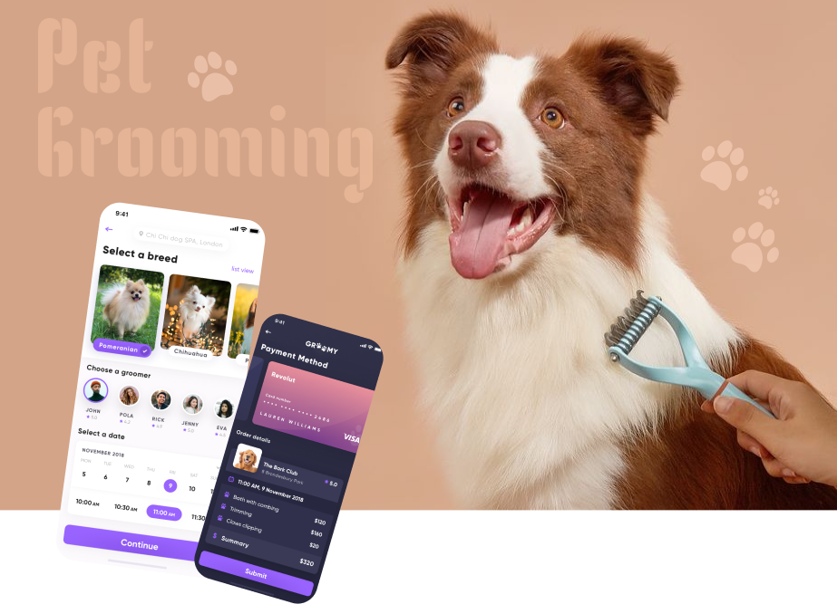 Pet Grooming App Development Company