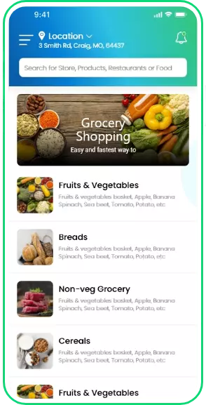 Grocery App Development Company