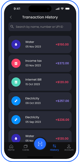 Smart Contract  screen