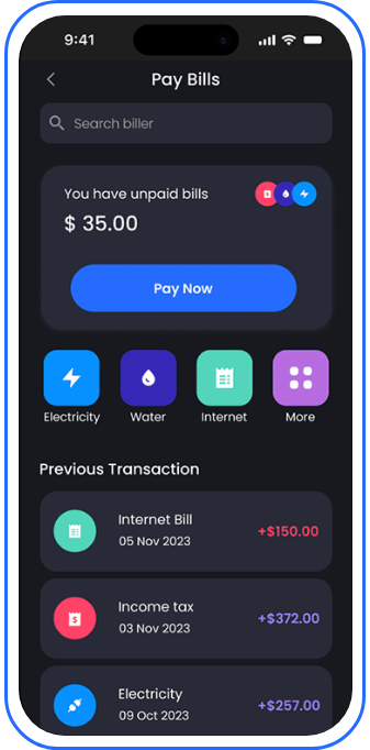 Smart Contract  screen