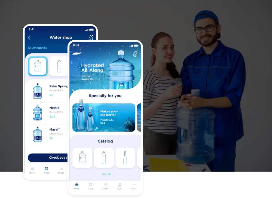 Top-Rated Online Water Delivery App Development Company