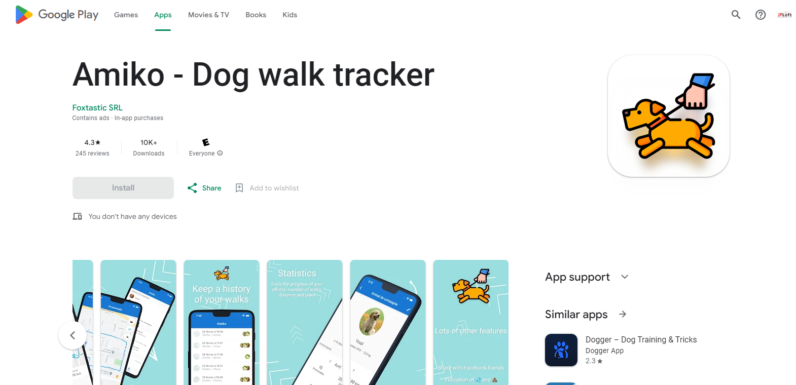 On-demand Dog Walking Apps