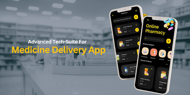Medicine delivery app development