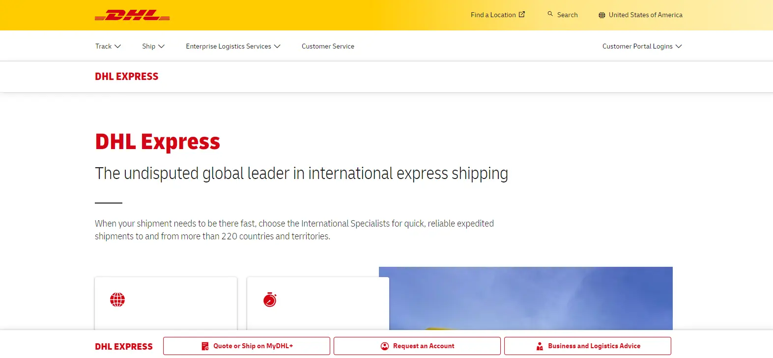  DHL Express Courier 
