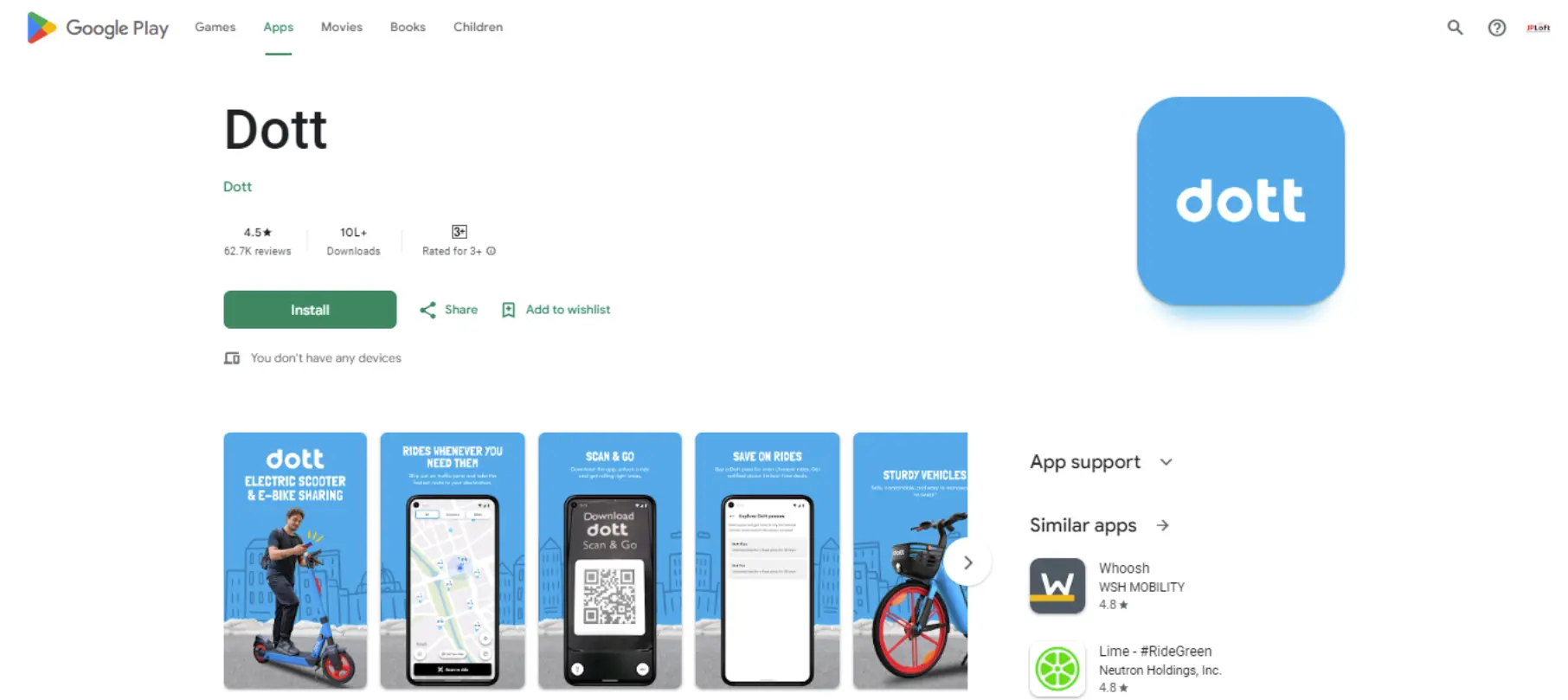  E-Scooter App Development 