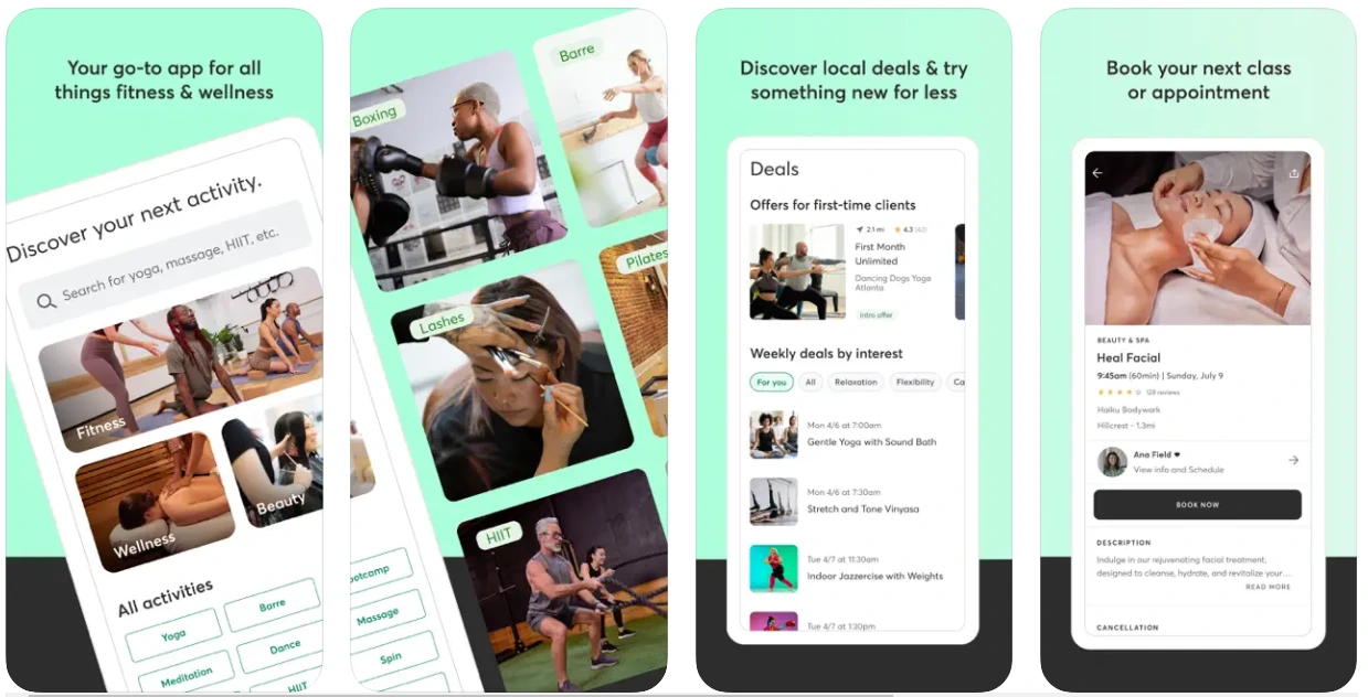 Mindbody salon app