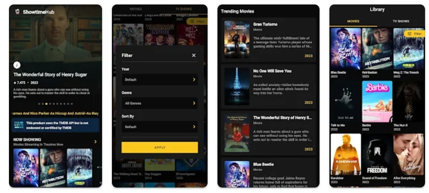 Showtime Video Streaming App