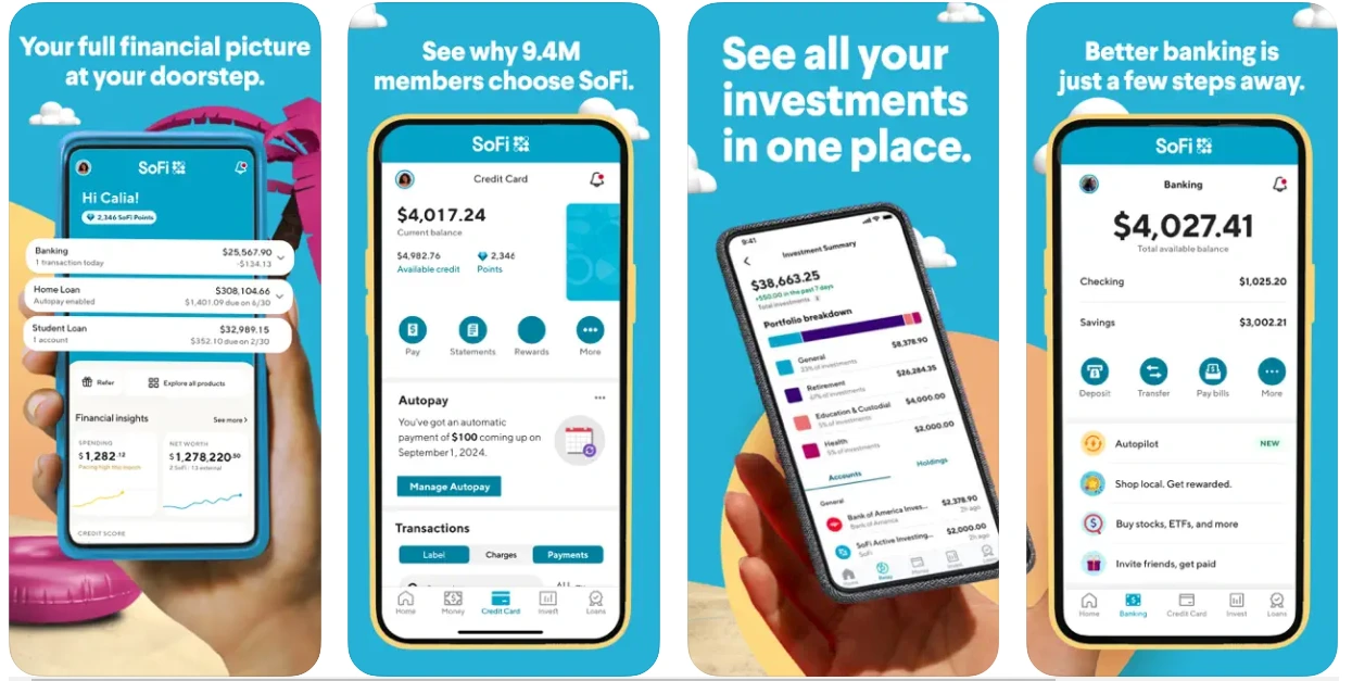 sofi loan lending apps