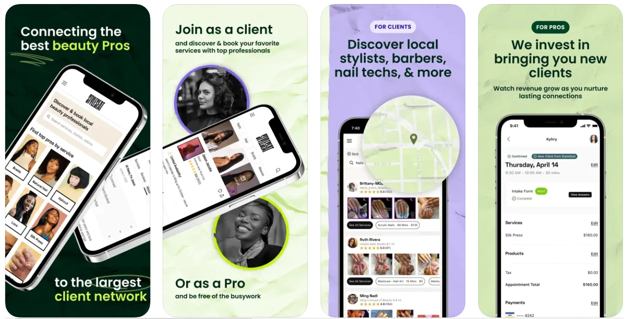 StyleSeat salon app