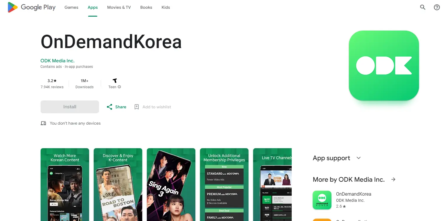 List Of Korean Drama Apps