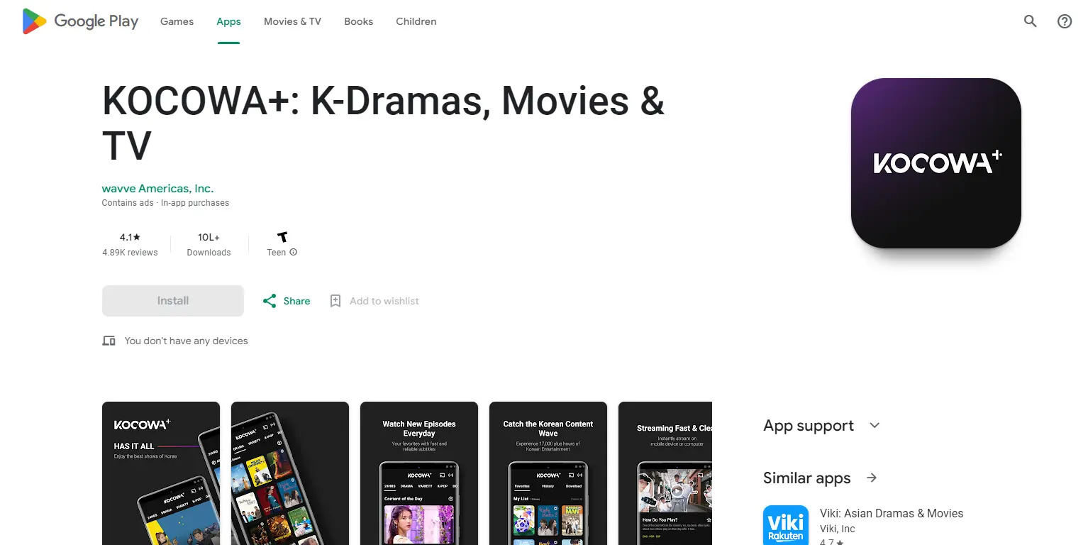 List Of Korean Drama Apps