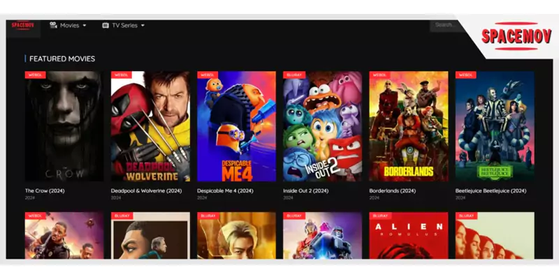 SpaceMov alternative of 123movies
