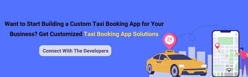 taxi booking app development