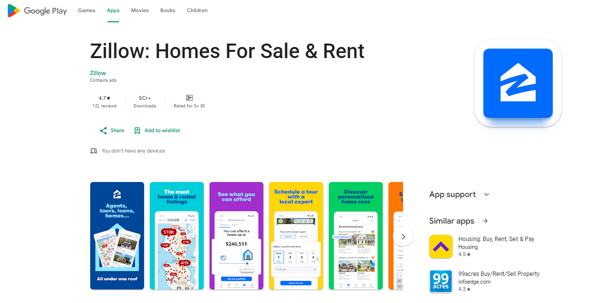 Real Estate App Development